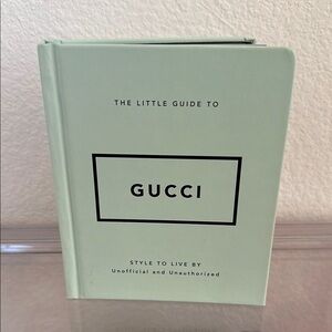 Gucci Little Guide Book - Mint Green